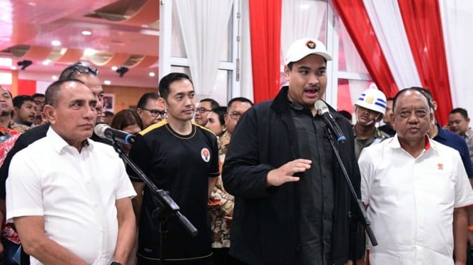 Menpora Dito Ariotedjo dan Gubernur Sumut Edy Rahmayadi