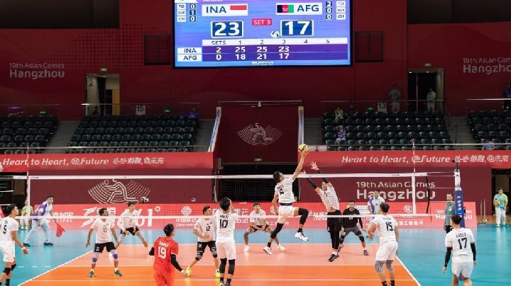 Hasil Asian Games 2023: Timnas voli putra Indonesia gagal melaju ke babak semifinal, kalah dari China.